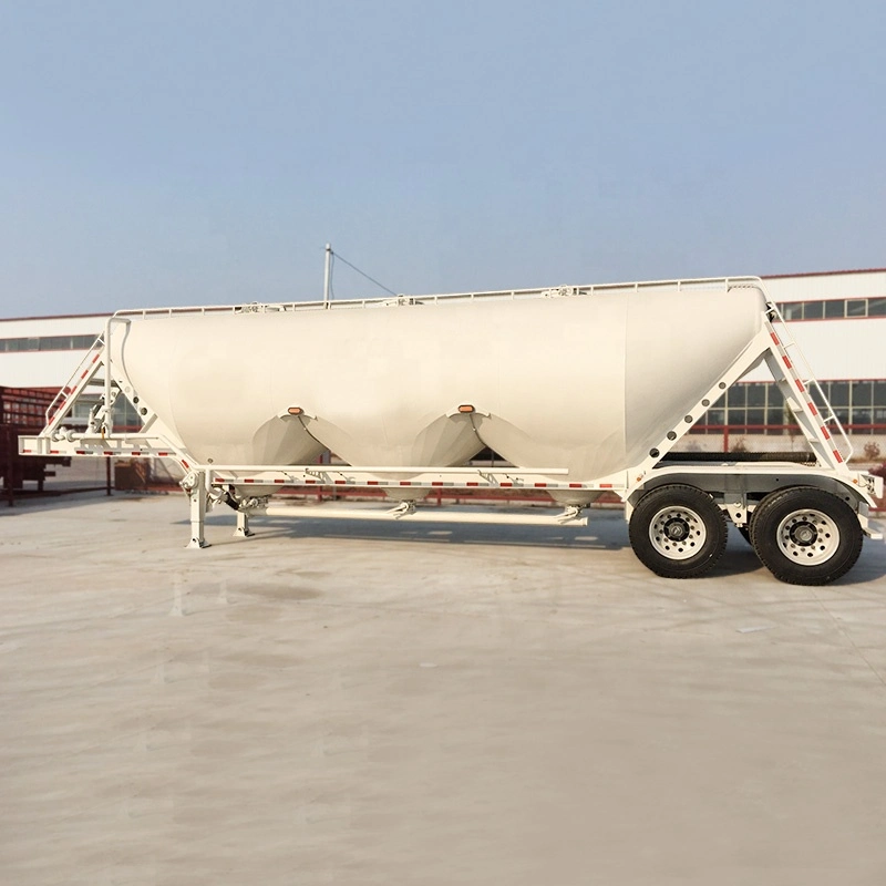 2 Axle 50m3 60ton Dry Bulk Cement Semi Trailer/Silo Tanker Trailer for Sale Price