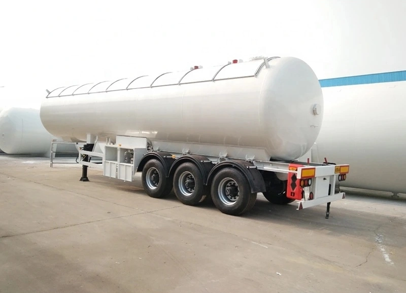 Brand New 60000liters Lp Gas Tanker Trailer for Sale with Gas Meter & Pmup