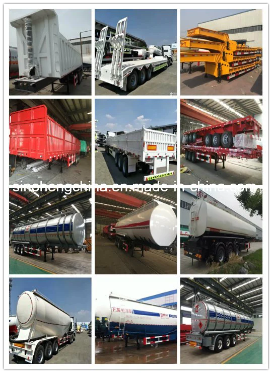 56000 Liters 3 Axles LPG Tank Semi Trailer for Selling