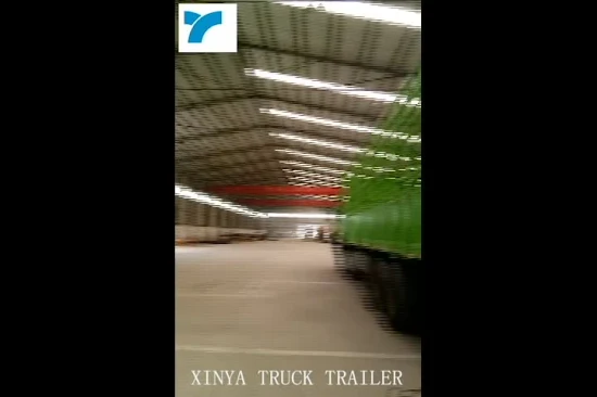 3개의 차축 50톤 물품 운송 세미 트럭 트레일러 박스 트레일러 높은 밀폐형 측벽 화물 트레일러 3개의 차축 운송 포스트 울타리 화물 덤프 트럭 세미 트레일러